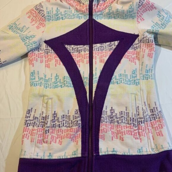Ivivva by Lululemon Scuba Hoodie Cool Graphic Print - Picture 3 of 11